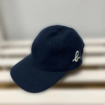 에네스베 캡 모 100% 원포인트 로고 네이비 가을/겨울