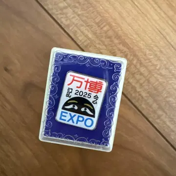 오사카 만박 2025 EXPO 핀 배지