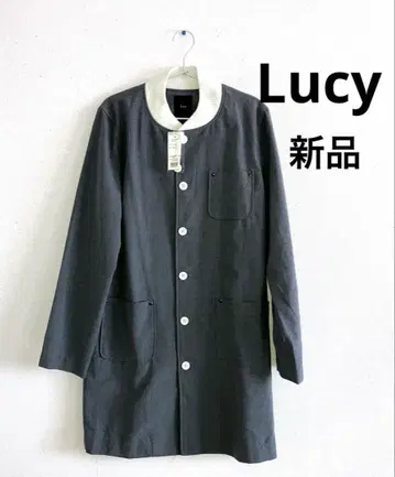Lucy Browny Japan 새상품 L 캐주얼 코트 멜란지 그레이
