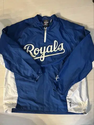 MLB 캔자스시티 로얄스 자켓 L 사이즈 구제 의류