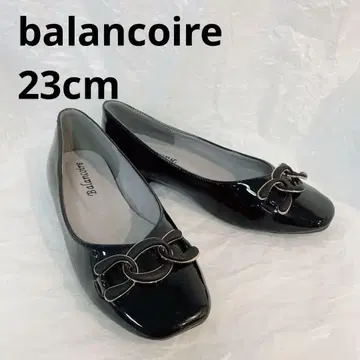 [ 새상품급 ] Balancoire 블랙 스퀘어토 발레리나 신발
