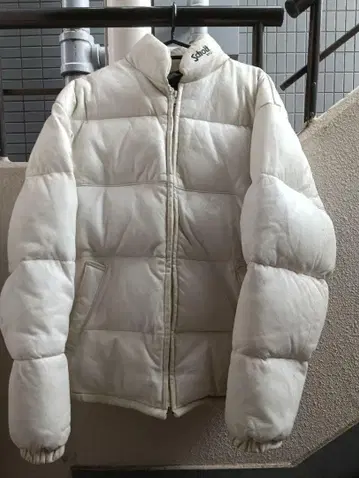 레어! 가죽 다운 자켓 Schott