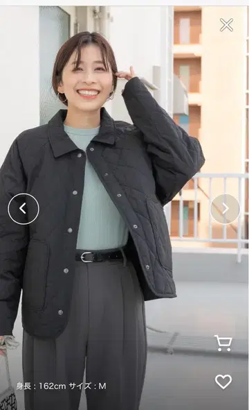 어반 리서치 DOORS 리버서블 퀼팅 블루종 블랙