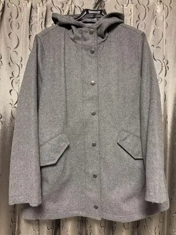 GAP 울 후디 코트
