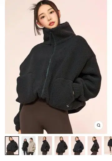 젝시믹스 XA5410G 쉘파 하이넥 점퍼 차콜 그레이