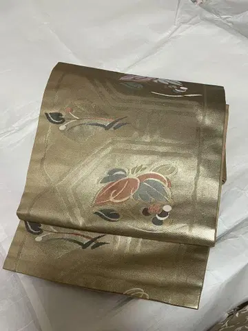 순수 실크 나고야 오비 (6통)