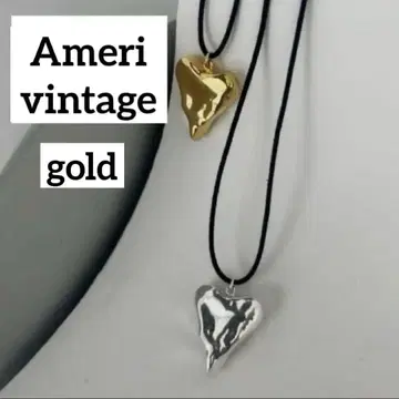 Ameri NICKEL FREE HEART MOTIF NECKLACE 금
