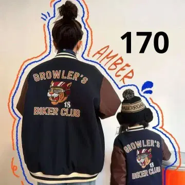 시마무라 AMBER ROAR 앰버 로아 바시티 자켓 170 성인 사이즈