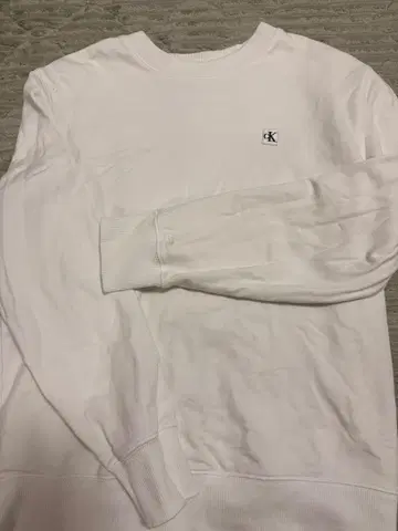 Calvin Klein 화이트 트레이닝복