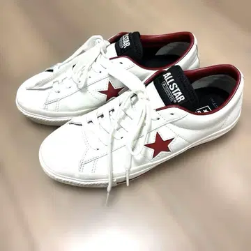 컨버스 ALL STAR 화이트/레드 골프화