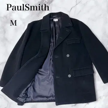 PaulSmith 폴스미스 P 울 코트 블랙 남성용 코트