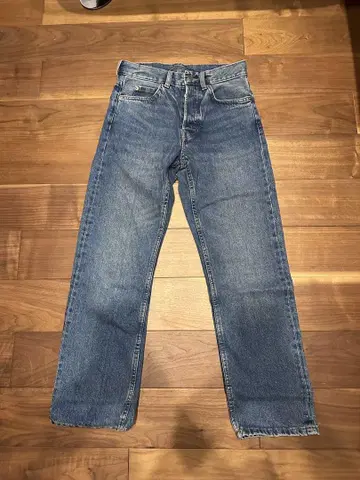 ZARA MAN 스트레이트 데님 블루