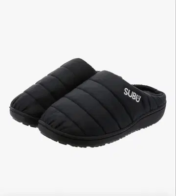 SUBU 블랙 슬립온