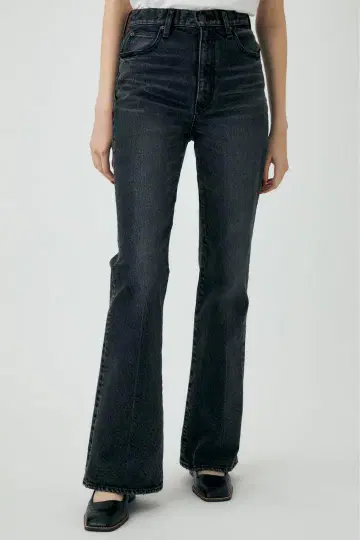 MOUSSY 그레이 부츠컷 데님 25