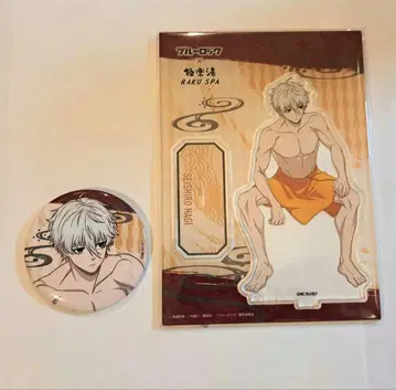 블루 록 극락탕 콜라보 나기 세이시로 아크릴 스탠드 캔뱃지 세트 판매