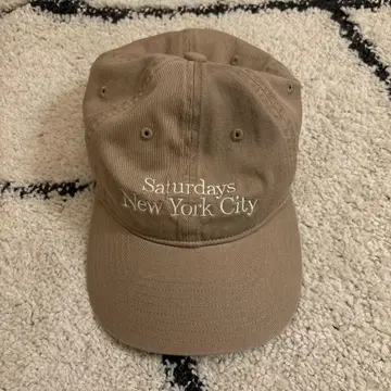 Saturdays New York City 베이지 캡