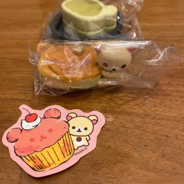 리락쿠마 델리 컬렉션 코리락쿠마 팬케이크 소품함 (씰 포함)