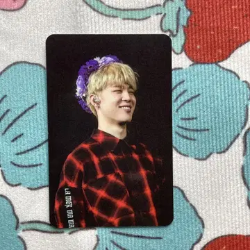 일본 BTS 너에게 닿기를 DVD 지민 트레이딩 카드