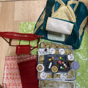 리카짱 캠핑 바비큐