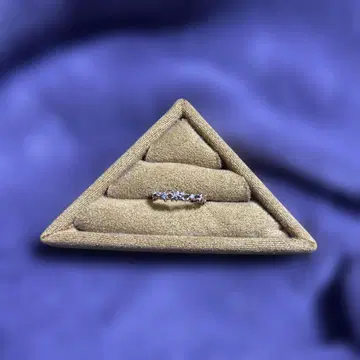 agete 플라워 다이아 반지