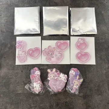 메조피아노 키티 팝업 아크릴 스탠드 러버 마스코트