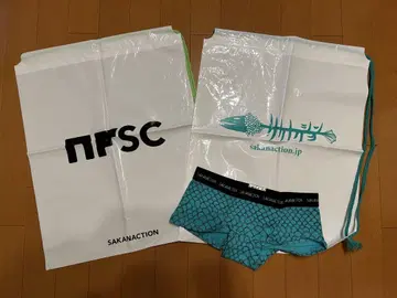 [ 사카낙션 ] Lady's 복서 팬츠 & 비닐 백 2종