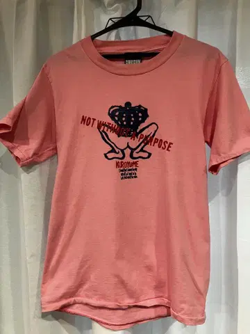 KUROYUME CORKSCREW 핑크 T셔츠