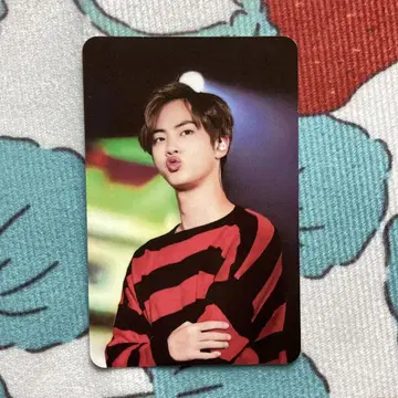 일본 BTS 너에게 닿기를 DVD 진 JIN 트레이딩 카드
