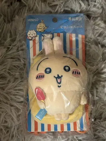치이카와 MINISO 중국 한정판 폭염의 여름 스마트폰 숄더 토끼