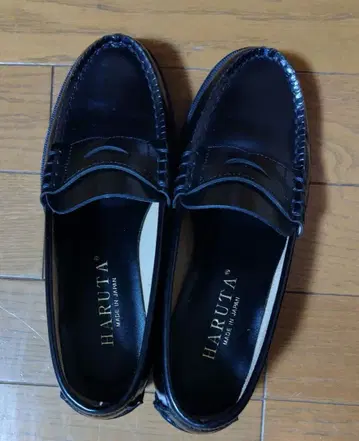 하루타 HARUTA 로퍼 블랙 새상품급