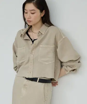GALLARDAGALANTE [셋업 가능] 리요셀 숏 셔츠
