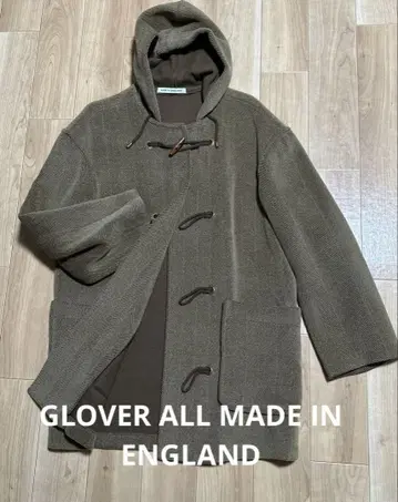 GLOVERALL 더플 코트 브라운 계열