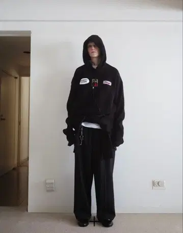 레어 sunsea 와플 후드티