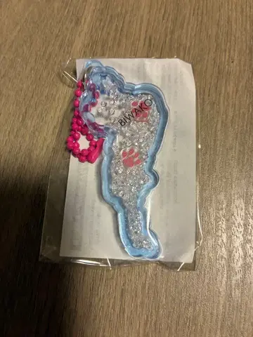 비와코 아크릴 키링 발바닥