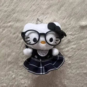 키티 안경 키링