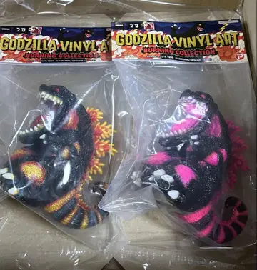 고질라 카게마루 디자인 2체 세트 소프트 비닐 새상품
