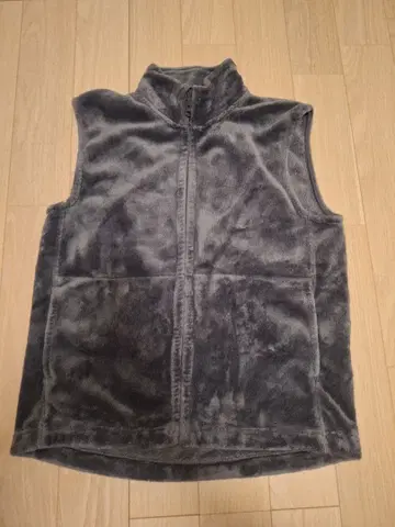 무인양품 입는 담요 베스트 플리스