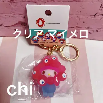 오사카 엑스포 산리오 변신 키링 클리어 마이멜로디