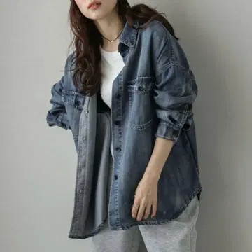 AMELY 데님 셔츠 새상품