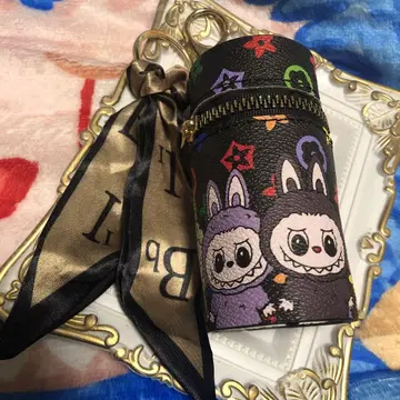 새상품 컬러풀 LABUBU 립 케이스 파우치 키링