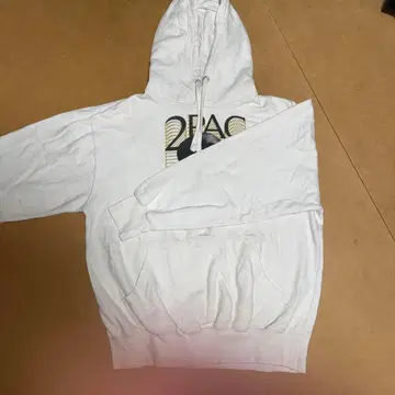 2PAC 후디 화이트