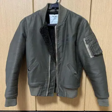 Hide and Seek MA-1 플라이트 자켓 올리브