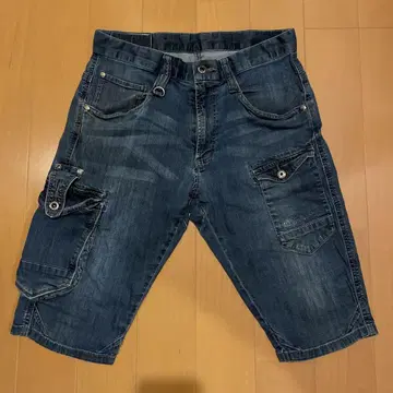 아이즈 프론티어 하프 팬츠 데님 #7413 W82cm