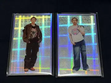 키타조노 료 광택 사인 카드 2개 세트