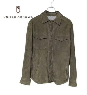 UNITEDARROWS 유나이티드 애로우즈 양가죽 스웨이드 가죽 자켓