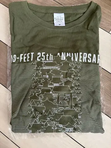 10-FEET 25주년 기념 교토 거리 빅 실루엣 T셔츠