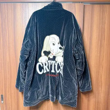 GALFY 블랙 점퍼 CRUTCH