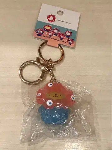 산리오 미야쿠미야쿠 클리어 키링 폼폼푸딩