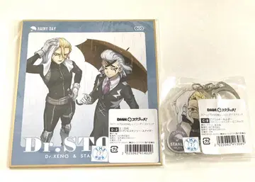Dr.STONE 레이니데이 스크래치 아크릴 키링, 색지 스탠리