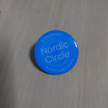 Nordic Circle 핀 배지 EXPO 2025 오사카
